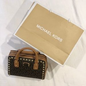 Michael Kors Studded Satchel